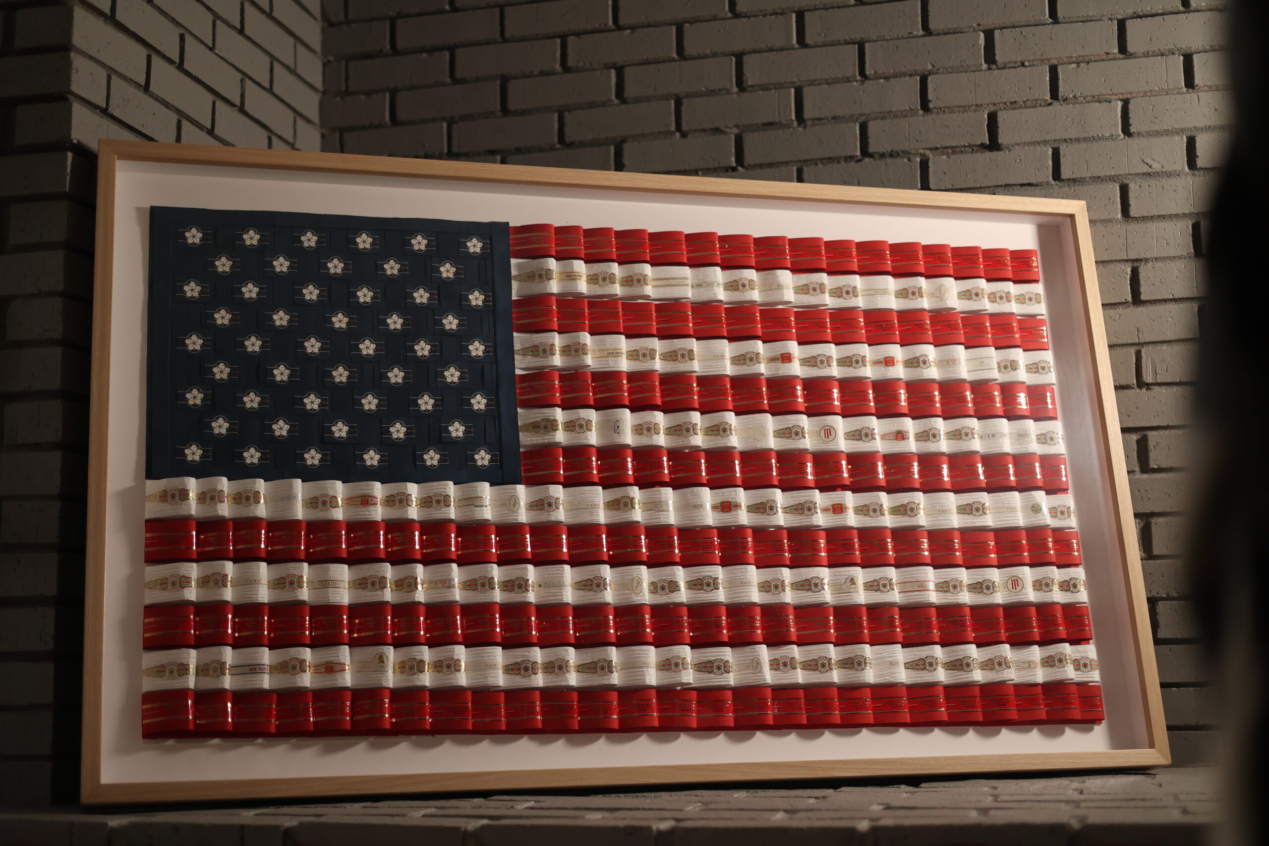 American Flag Cigar Art